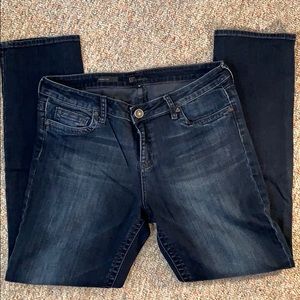 Dark Wash Straight Leg Jean